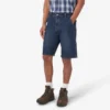 Pantalones cortos utilitarios de denim, 28 cm Pantalones cortos utilitarios de denim, 28 cm