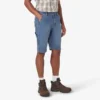 Pantalones cortos utilitarios de denim, 28 cm Pantalones cortos utilitarios de denim, 28 cm