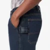 Pantalones cortos utilitarios de denim, 28 cm Pantalones cortos utilitarios de denim, 28 cm