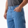Pantalones cortos utilitarios de denim, 33 cm Pantalones cortos utilitarios de denim, 33 cm