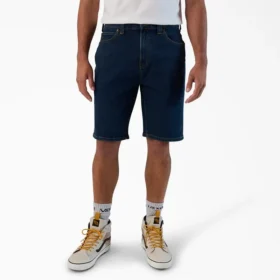 Pantalones cortos vaqueros Flex de 5 bolsillos, 28 cm Pantalones cortos vaqueros Flex de 5 bolsillos, 28 cm