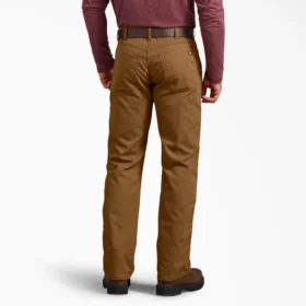 Pantalones de algodón Double Knee, corte regular