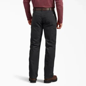 Pantalones de algodón Double Knee, corte regular