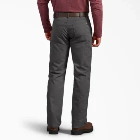 Pantalones de algodón Double Knee, corte regular