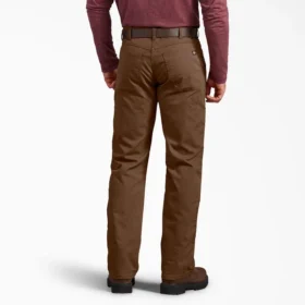 Pantalones de algodón Double Knee, corte regular