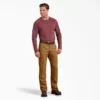 Pantalones de algodón Double Knee, corte regular Pantalones de algodón Double Knee, corte regular