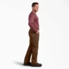 Pantalones de algodón Double Knee, corte regular Pantalones de algodón Double Knee, corte regular
