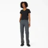 Pantalones de carpintero de corte holgado Flex con rayas Hickory para mujer Pantalones de carpintero de corte holgado Flex con rayas Hickory para mujer