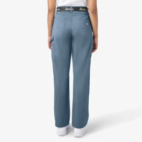 Pantalones de carpintero de corte holgado para mujer
