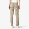 Pantalones de carpintero de corte recto ajustado con bajo enrollado para mujer Pantalones de carpintero de corte recto ajustado con bajo enrollado para mujer