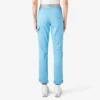 Pantalones de carpintero de corte recto ajustado con bajo enrollado para mujer Pantalones de carpintero de corte recto ajustado con bajo enrollado para mujer