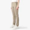 Pantalones de carpintero de corte recto ajustado con bajo enrollado para mujer Pantalones de carpintero de corte recto ajustado con bajo enrollado para mujer