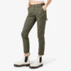 Pantalones de carpintero de corte recto ajustado con bajo enrollado para mujer Pantalones de carpintero de corte recto ajustado con bajo enrollado para mujer