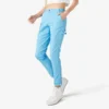 Pantalones de carpintero de corte recto ajustado con bajo enrollado para mujer Pantalones de carpintero de corte recto ajustado con bajo enrollado para mujer