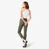 Pantalones de carpintero de corte recto ajustado con bajo enrollado para mujer Pantalones de carpintero de corte recto ajustado con bajo enrollado para mujer
