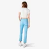 Pantalones de carpintero de corte recto ajustado con bajo enrollado para mujer Pantalones de carpintero de corte recto ajustado con bajo enrollado para mujer