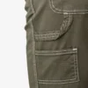 Pantalones de carpintero de corte recto ajustado con bajo enrollado para mujer Pantalones de carpintero de corte recto ajustado con bajo enrollado para mujer