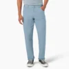 Pantalones de carpintero de lona de algodón con lavado a la piedra y corte holgado