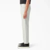 Pantalones de carpintero de lona de algodón con lavado a la piedra y corte holgado