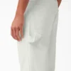 Pantalones de carpintero de lona de algodón con lavado a la piedra y corte holgado