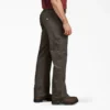 Pantalones de carpintero de lona de corte holgado