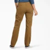 Pantalones de carpintero de lona para mujer, corte holgado y elástico Pantalones de carpintero de lona para mujer, corte holgado y elástico