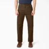 Pantalones de carpintero de lona pesada de corte holgado