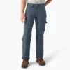 Pantalones de carpintero de lona pesada de corte holgado