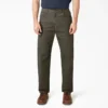 Pantalones de carpintero de lona pesada de corte holgado