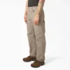 Pantalones de carpintero de lona pesada de corte holgado