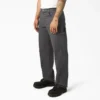 Pantalones de carpintero de lona pesada de corte holgado