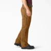 Pantalones de carpintero de lona pesada de corte holgado