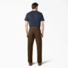 Pantalones de carpintero de lona pesada de corte holgado