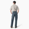 Pantalones de carpintero de lona pesada de corte holgado