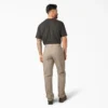Pantalones de carpintero de lona pesada de corte holgado