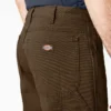 Pantalones de carpintero de lona pesada de corte holgado