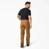 Pantalones de carpintero de lona pesada de corte holgado