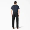 Pantalones de carpintero de lona pesada de corte holgado