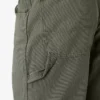 Pantalones de carpintero de lona pesada de corte holgado