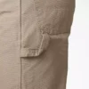 Pantalones de carpintero de lona pesada de corte holgado