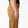 Pantalones de carpintero de lona pesada de corte holgado