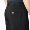 Pantalones de carpintero de lona pesada de corte holgado