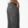 Pantalones de carpintero de lona pesada de corte holgado