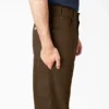 Pantalones de carpintero de lona pesada de corte holgado