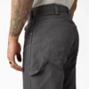 Pantalones de carpintero de lona pesada de corte holgado
