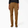 Pantalones de carpintero de mujer de corte recto holgado y tejido de lona Pantalones de carpintero de mujer de corte recto holgado y tejido de lona
