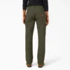 Pantalones de carpintero de mujer de corte recto holgado y tejido de lona Pantalones de carpintero de mujer de corte recto holgado y tejido de lona