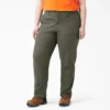 Pantalones de carpintero de mujer Plus Flex, corte recto y holgado, de tela de lona Pantalones de carpintero de mujer Plus Flex, corte recto y holgado, de tela de lona