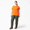 Pantalones de carpintero de mujer Plus Flex, corte recto y holgado, de tela de lona Pantalones de carpintero de mujer Plus Flex, corte recto y holgado, de tela de lona