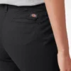 Pantalones de corte ajustado y campana para mujer